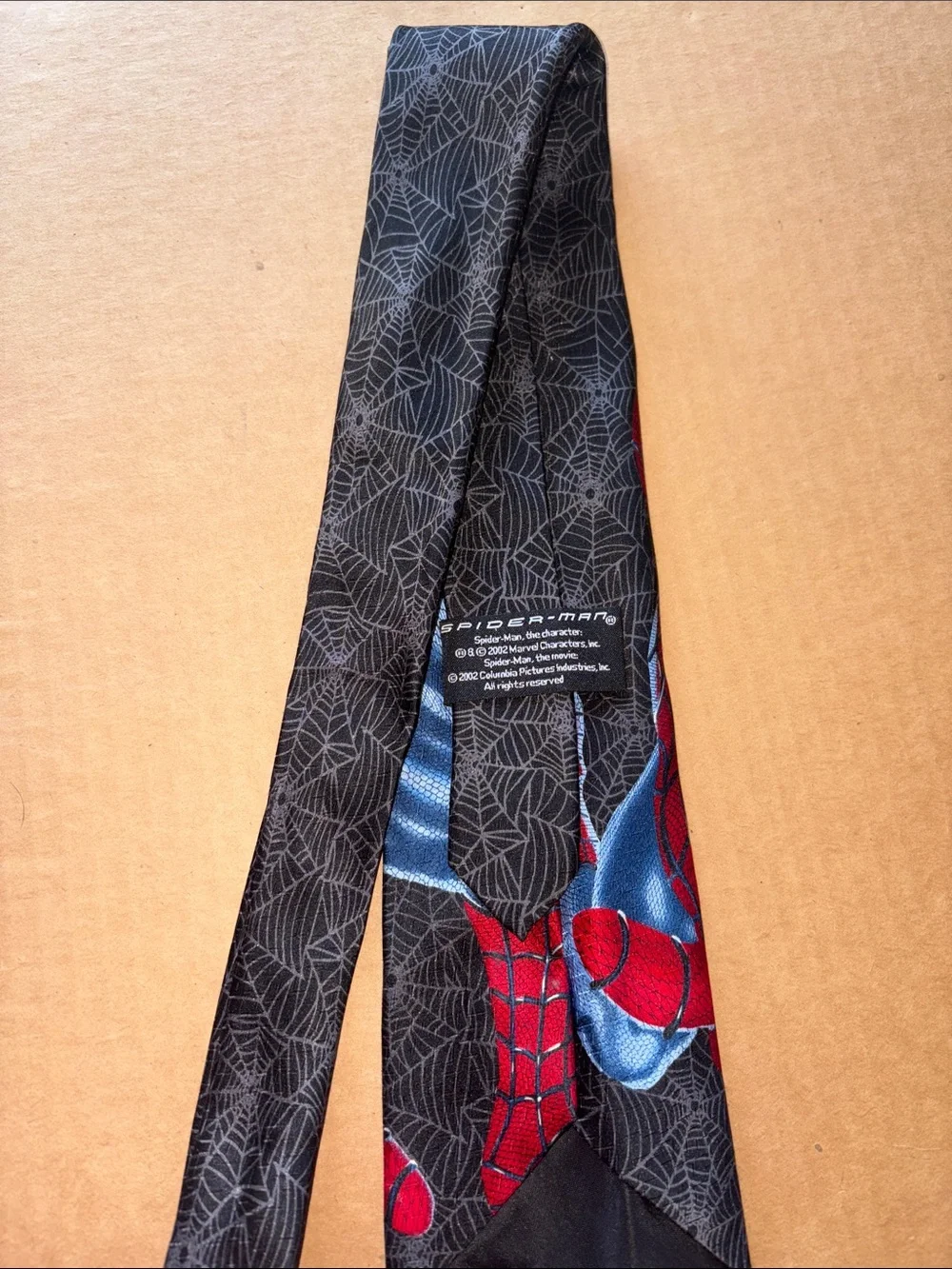 Spider-Man Tie 👔 🕸️ 100% Silk